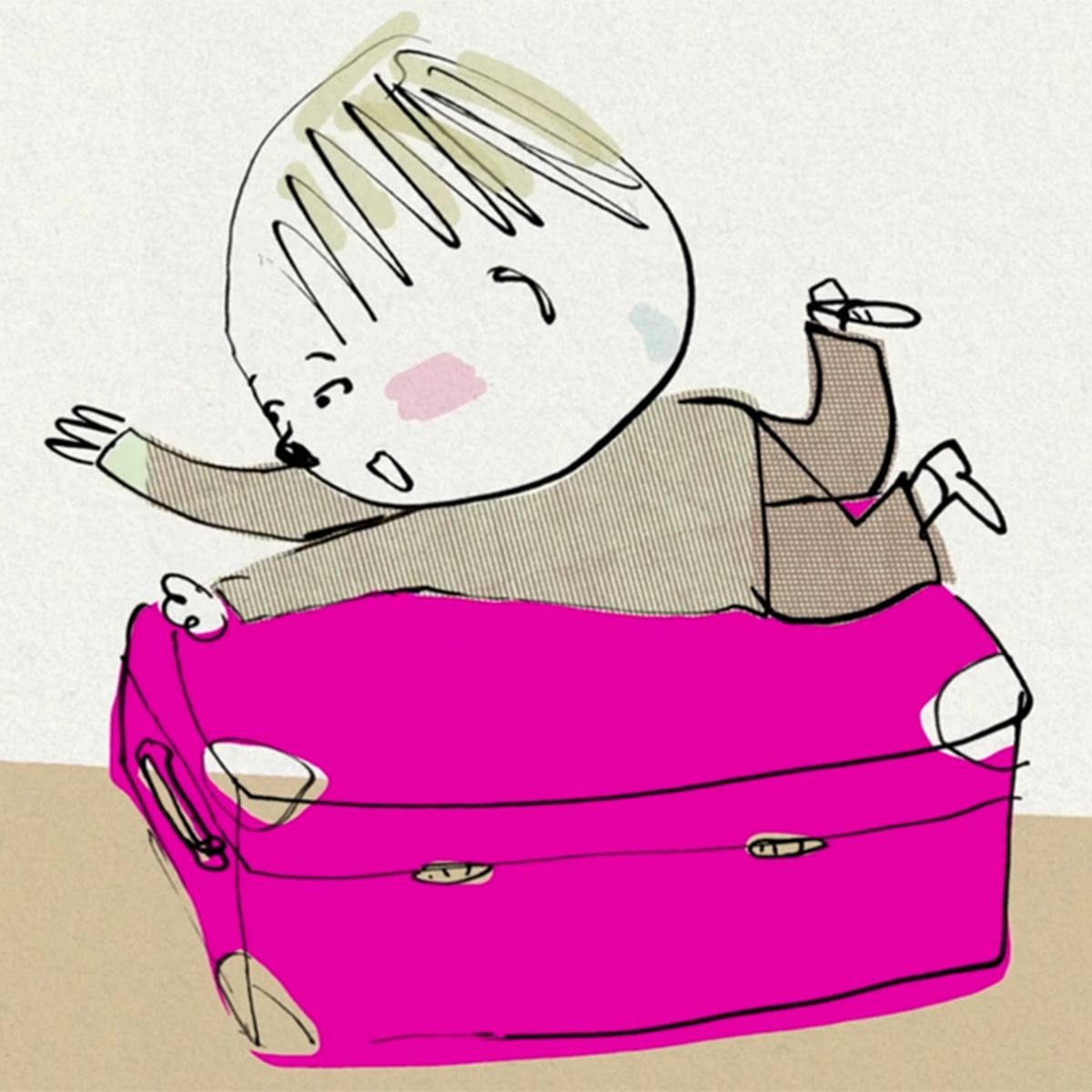 La valise rose | 