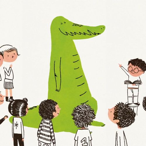 Pedro crocodile et George alligator | Delphine Perret (auteur)