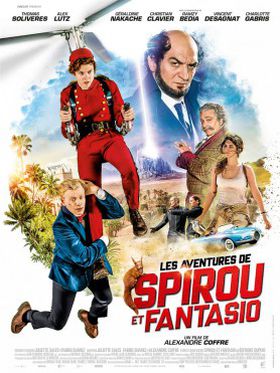 Les aventures de spirou et fantasio - Affiche