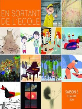 En sortant de l'ecole - claude roy - Affiche