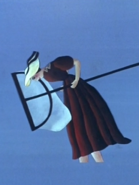 La demoiselle et le violoncelliste - Programme Les mondes imaginaires de Jean-François Laguionie - Affiche