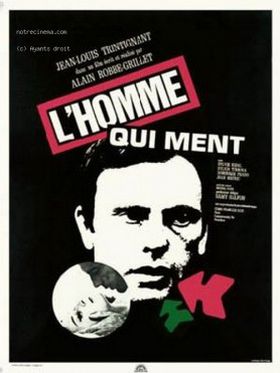 L' homme qui ment - Affiche