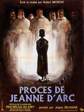Le procès de jeanne d'arc - Affiche