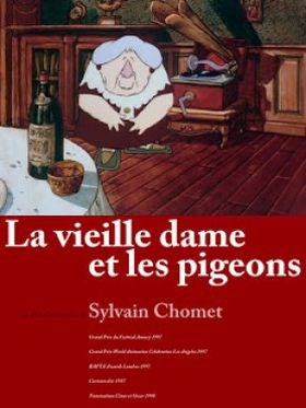 La vieille dame et les pigeons - Affiche