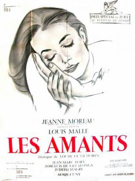 Les amants - Affiche