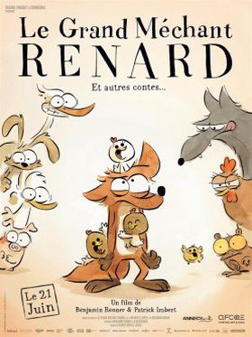 Le grand mechant renard - Affiche