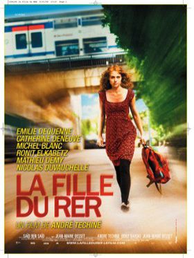 La fille du rer - Affiche