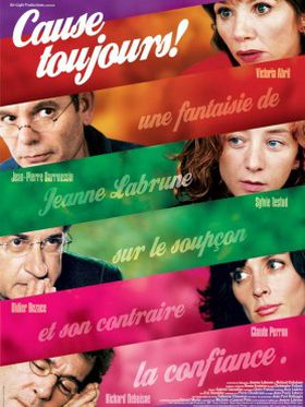 Cause toujours - Affiche
