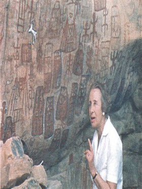 Hommage a marcel mauss : germaine dieterlen - Affiche